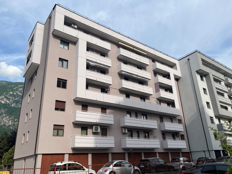 Condominio Habitat A a Trento dopo il miglioramento sismico ed efficientamento energetico